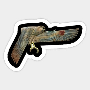 Horus Falcon Flying Sticker